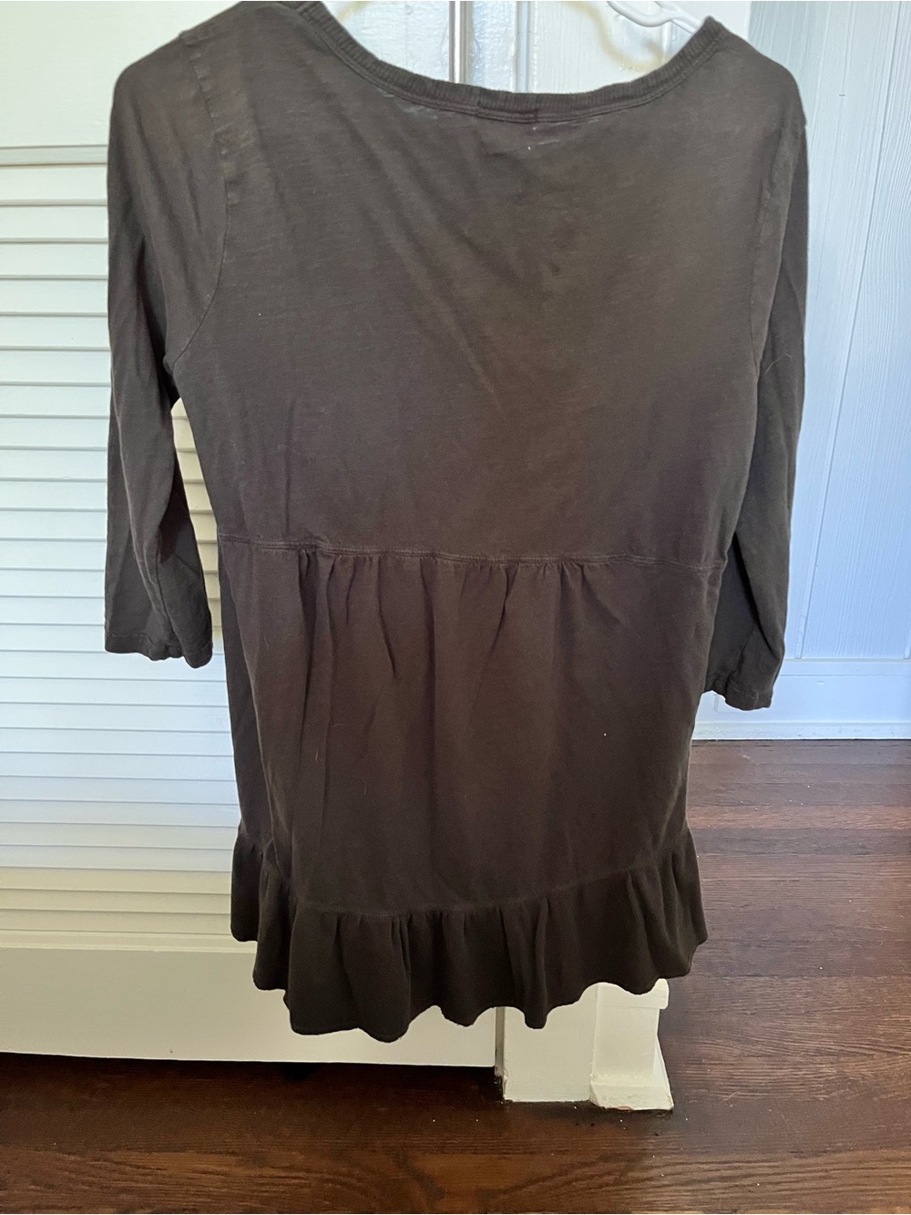 dylan Brown Ruffle Hem Tunic - Picture 3 of 3